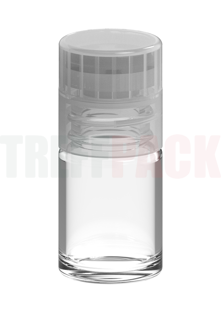 10 ml Glass Spice Jar with Grinder for Spices