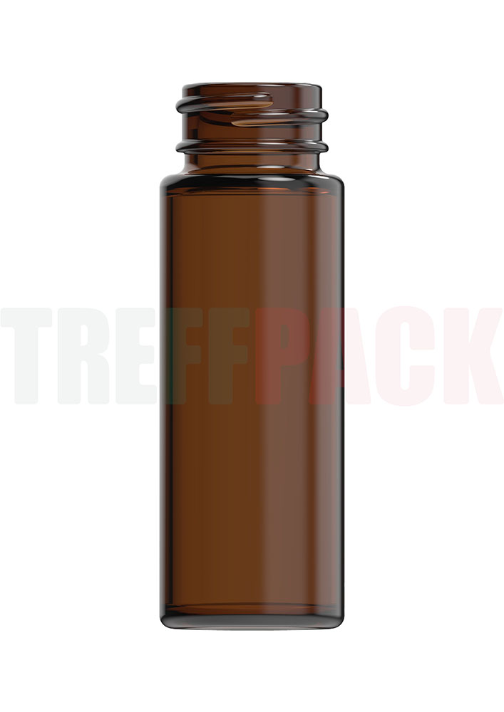 Cylindrical Bottle amber 25 ml