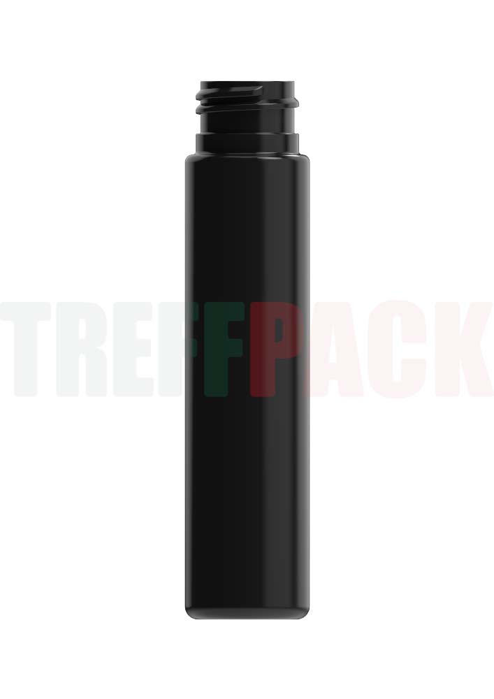 Round Bottle PET black 60 ml, 24/410