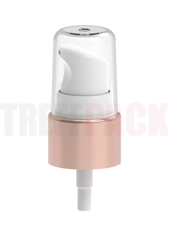 White-Rosé Dispenser Cream Pump for Cosmetics